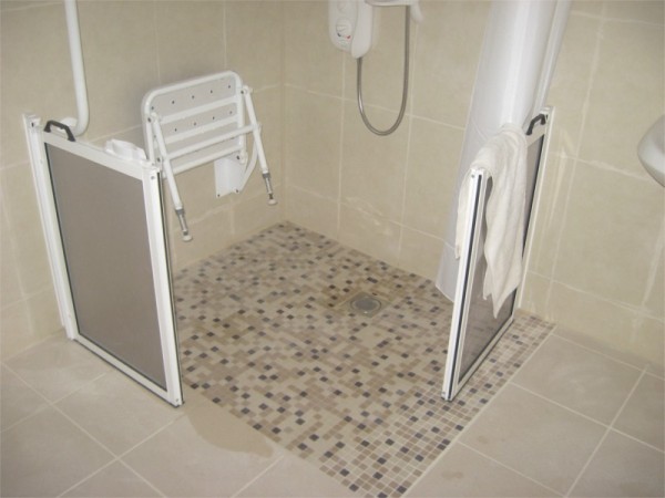 Walk in shower for disabled person - Grant works carried out by Old Craft General Building, Dublin